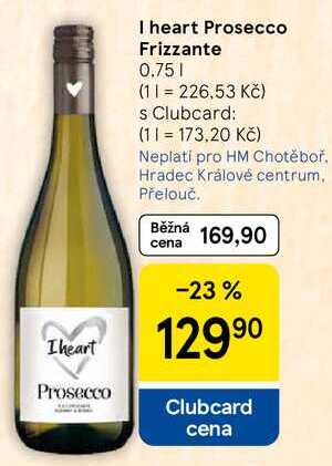 I heart Prosecco Frizzante, 0.75 L