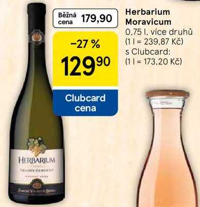 Herbarium Moravicum, 0.75 l