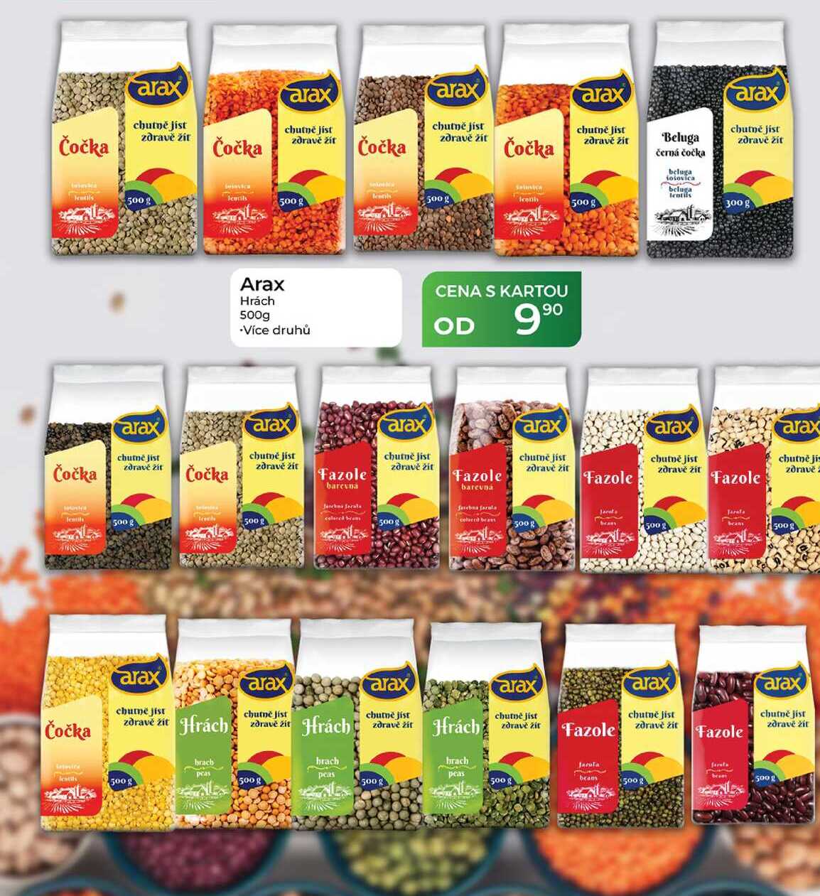 Arax Hrách 500g