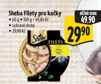 Sheba Filety pro kočky 60 g