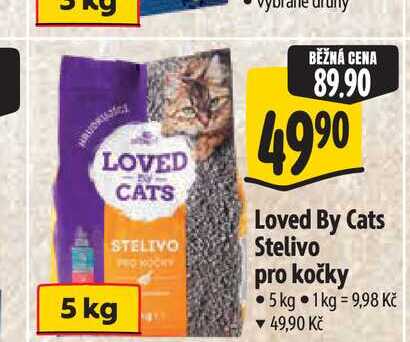   Loved By Cats Stelivo pro kočky 5 kg 