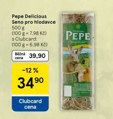 Pepe Delicious Seno pro hlodavce, 500 g