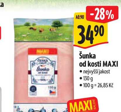   Šunka od kosti MAXI 130 g