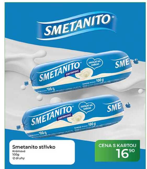 Smetanito střívko Krémové 100g