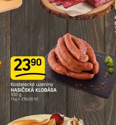HASIČSKÁ KLOBÁSA 100 g