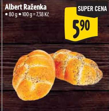 Albert Raženka, 80 g