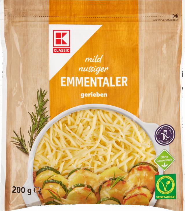K-Classic Ementál strouhaný
