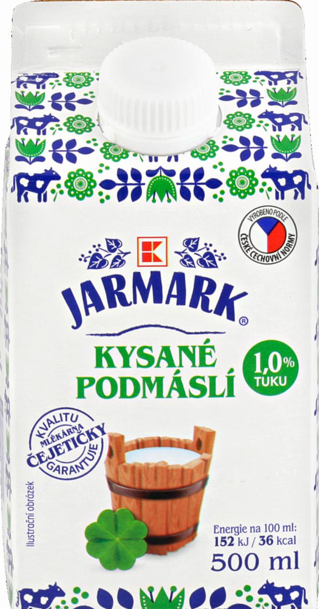 K-Jarmark Kysané podmáslí tuk 1 % v akci