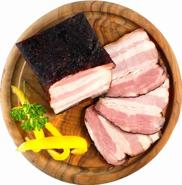 K-Mistři od fochu Anglická slanina uzené maso
