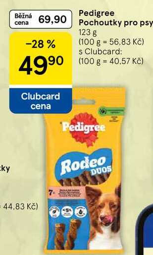 Pedigree Pochoutky pro psy, 123 g