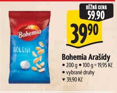 Bohemia Arašídy, 200 g