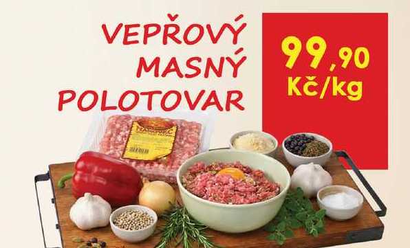 Vepřový masný polotovar 1kg