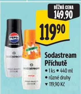 Sodastream Příchutě, 1 ks, 440 ml