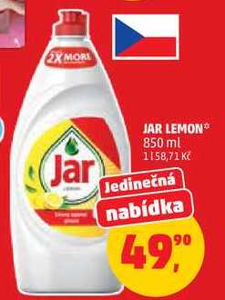 JAR LEMON, 850 ml