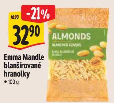Emma Mandle blanšírované hranolky, 100 g 