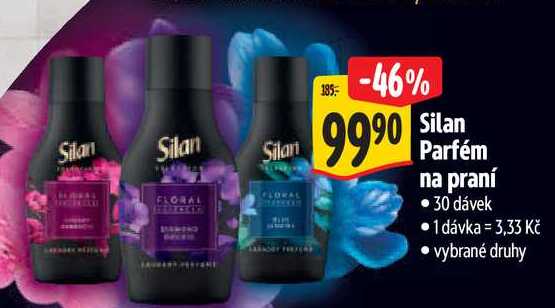 Silan Parfém na praní, 30 dávek 