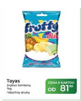 Tayas žvýkaci bonbony 1kg