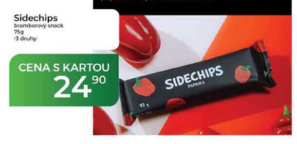 Sidechips bramborový snack 75g