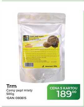 Trm černý pepř mletý 500g