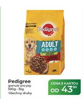Pedigree granule pro psy 500g-3kg