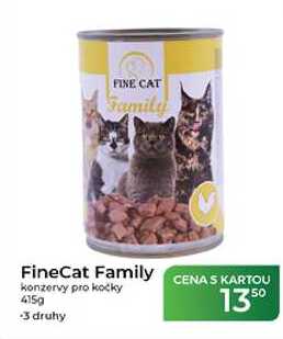 FineCat Family konzervy pro kočky 415g