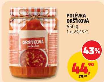 POLÉVKA DRŠŤKOVÁ, 650 g