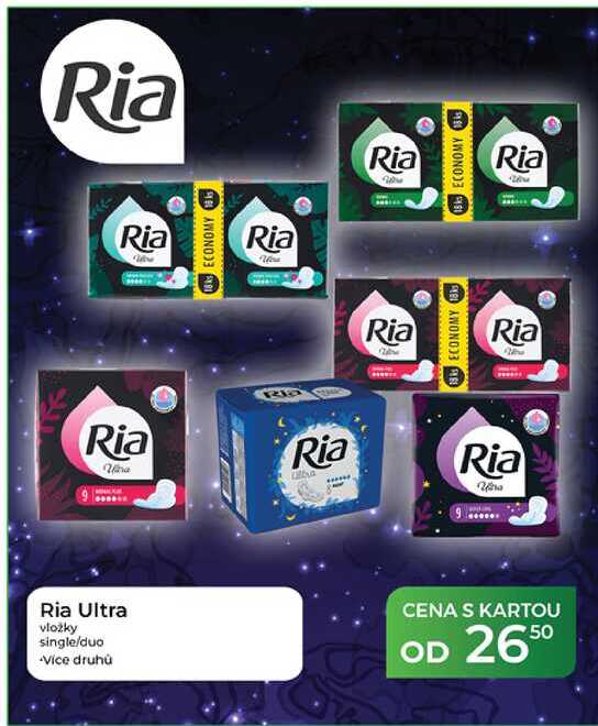 Ria Ultra vložky single/duo