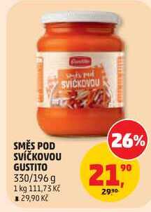 SMĚS POD SVICKOVOU GUSITO, 330/196 g