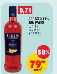 APREZZO 11% SAN FABIO, 0,7 l