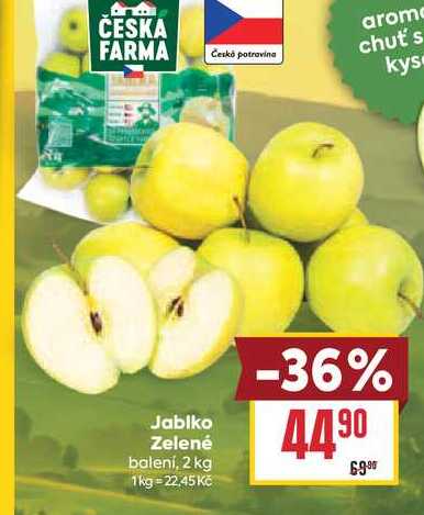 Jablko Zelené balení, 2 kg