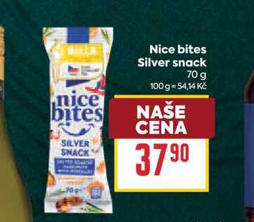 Nice bites Silver snack 70 g