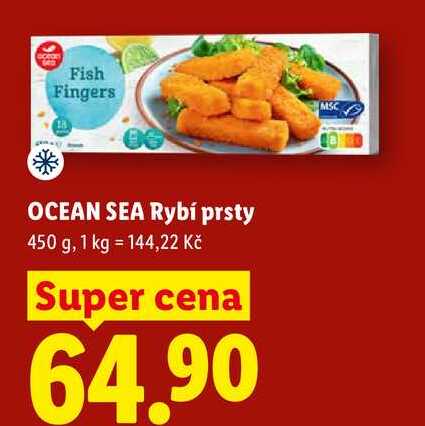 OCEAN SEA Rybí prsty, 450 g