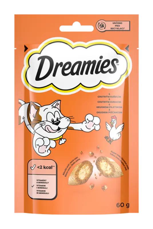 Dreamies Pochoutky s kuřecím masem, 60 g