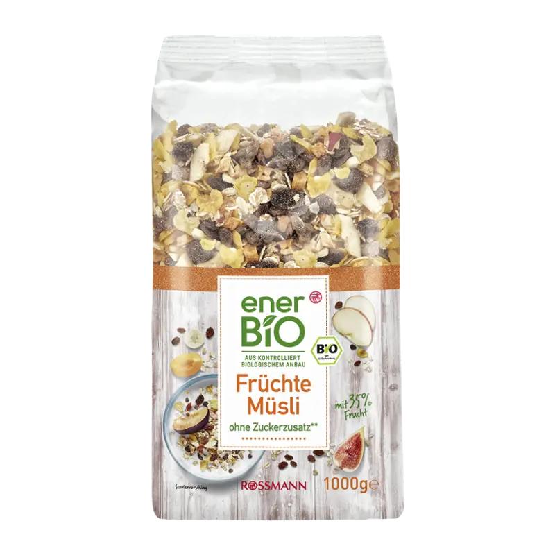 enerBiO Müsli ovocné, 1 kg