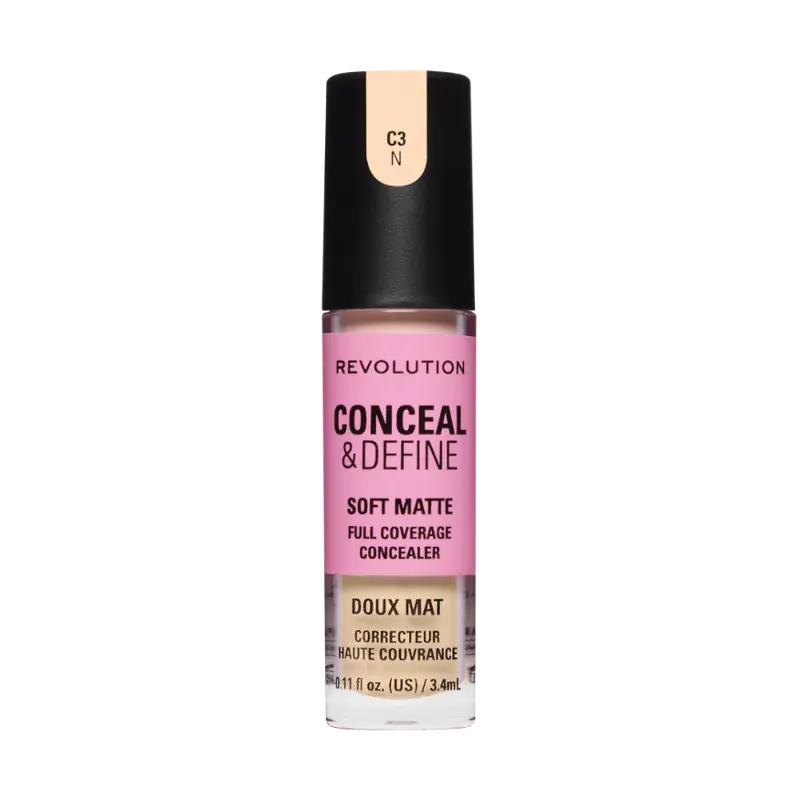 Makeup Revolution Vysoce krycí korektor Conceal & Define, 1 ks