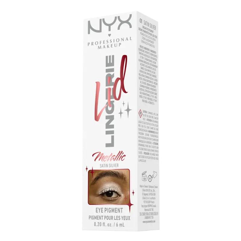 NYX Professional Makeup Tekuté oční stíny Lid Lingerie, 1 ks