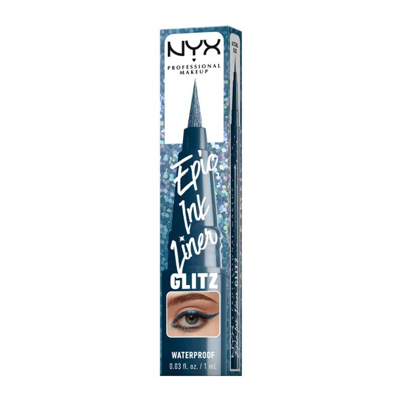 NYX Professional Makeup Oční linky Epic Ink Liner Glitz, 1 ks