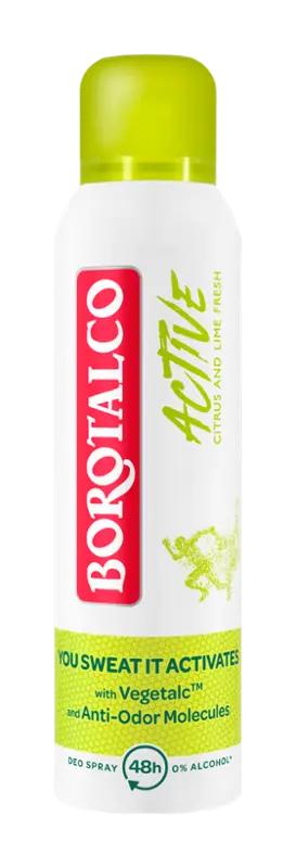 Borotalco Deodorant sprej Active Citrus and Lime Fresh, 150 ml