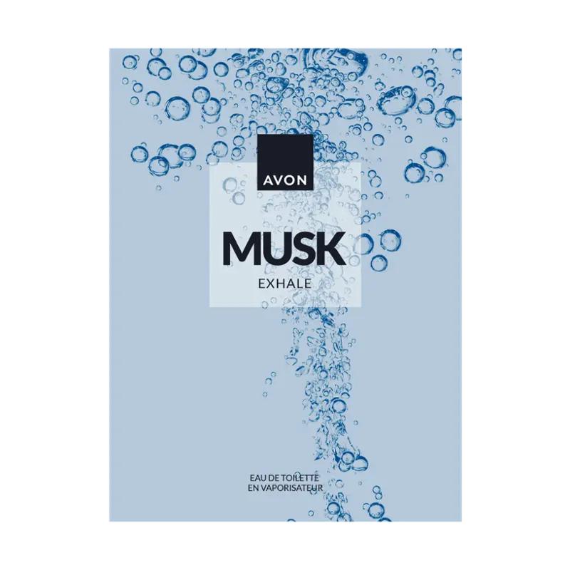 AVON Musk Exhale toaletní voda pro muže, 75 ml