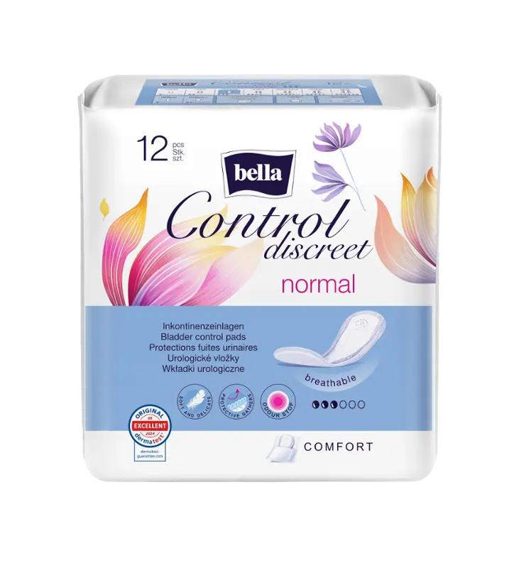 Bella Inkontinenční vložky Control Discreet Normal, 12 ks