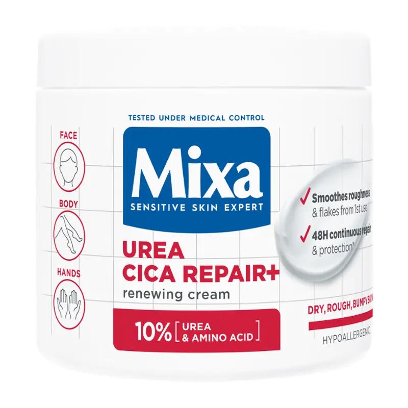 Mixa Tělový krém s ureou a niacinamidem, 400 ml