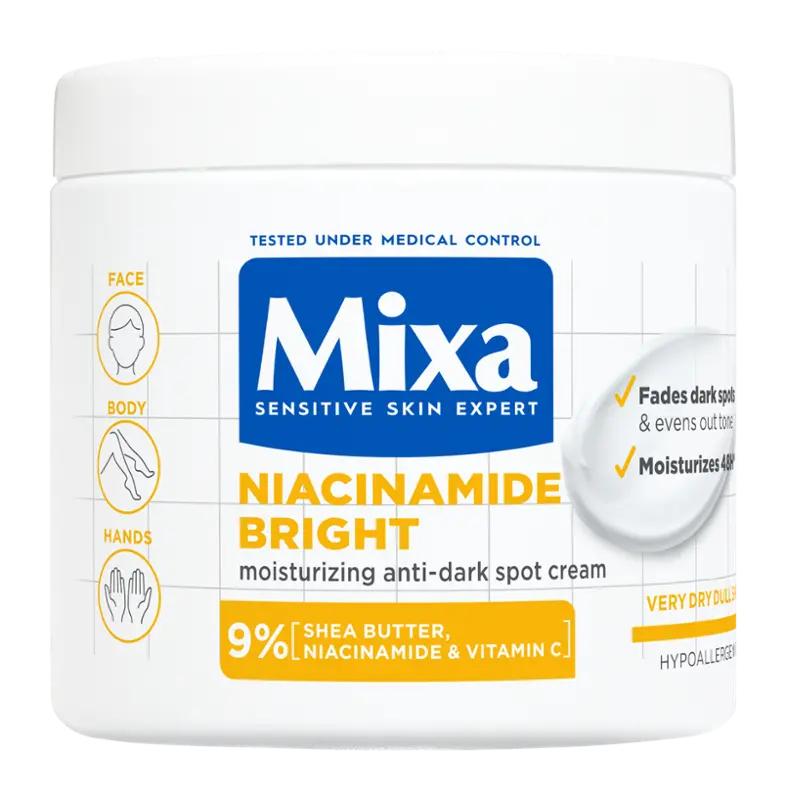Mixa Tělový krém Niacemide Bright, 400 ml