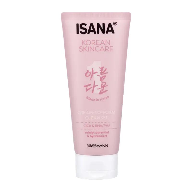ISANA Čisticí pěna na pleť Korean Skincare, 150 ml