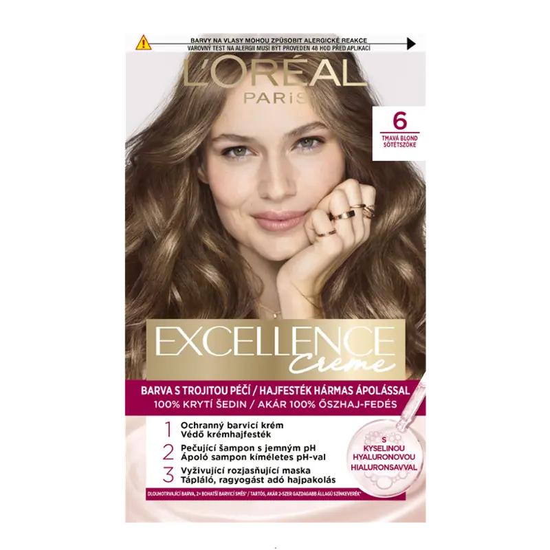 L'Oréal Barva na vlasy Excellence Creme, 1 ks