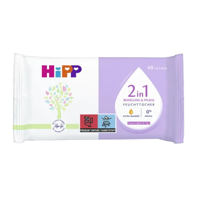 HiPP Čisticí vlhčené ubrousky Babysanft 5pack, 240 ks
