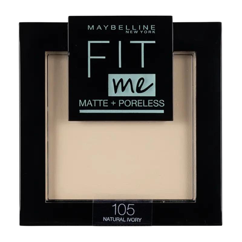Maybelline Pudr Fit Me! Matte + Poreless, 1 ks