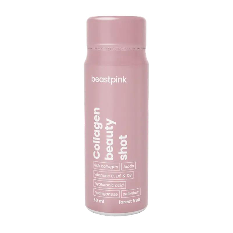 BeastPink Collagen Beauty Shot lesní ovoce, doplněk stravy, 60 ml