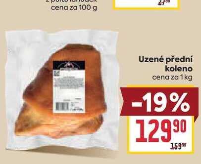 Uzené přední koleno cena za 1kg