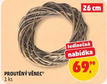 PROUTĚNÝ VĚNEC, 1 ks
