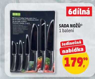 SADA NOŽŮ, 1 balení